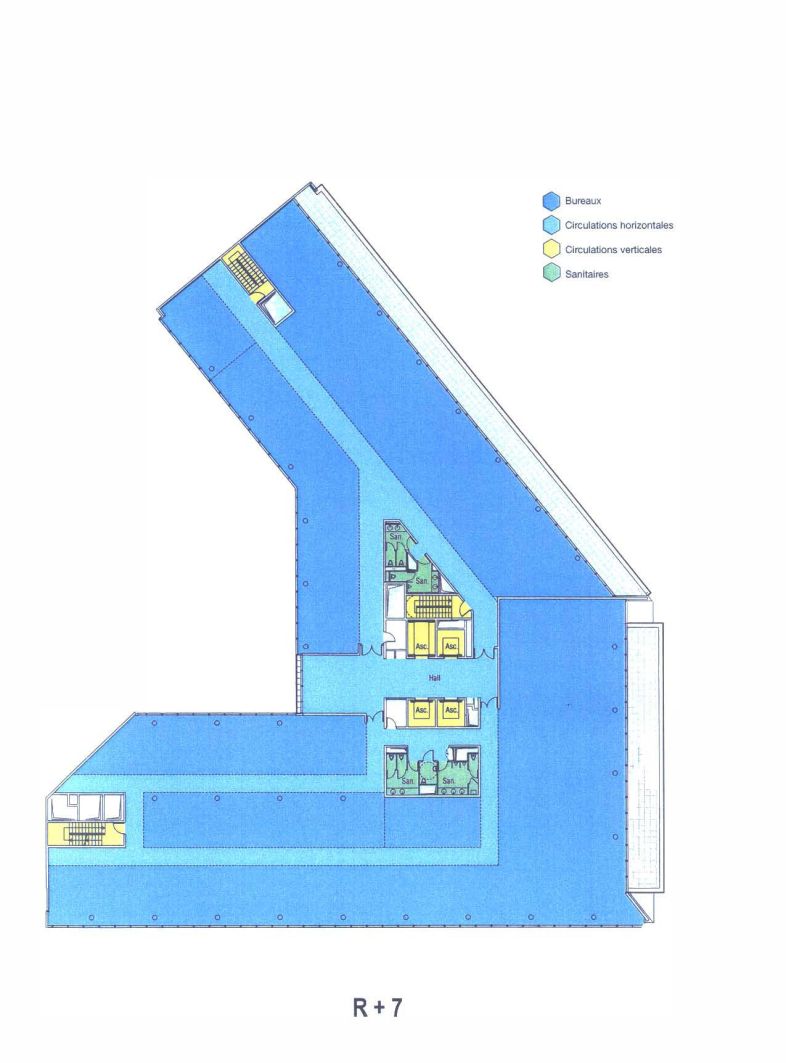 Bureau Issy-les-Moulineaux 1840m² Location bureau Issy-les-Moulineaux Hauts-de-Seine OLBUR2529272 23